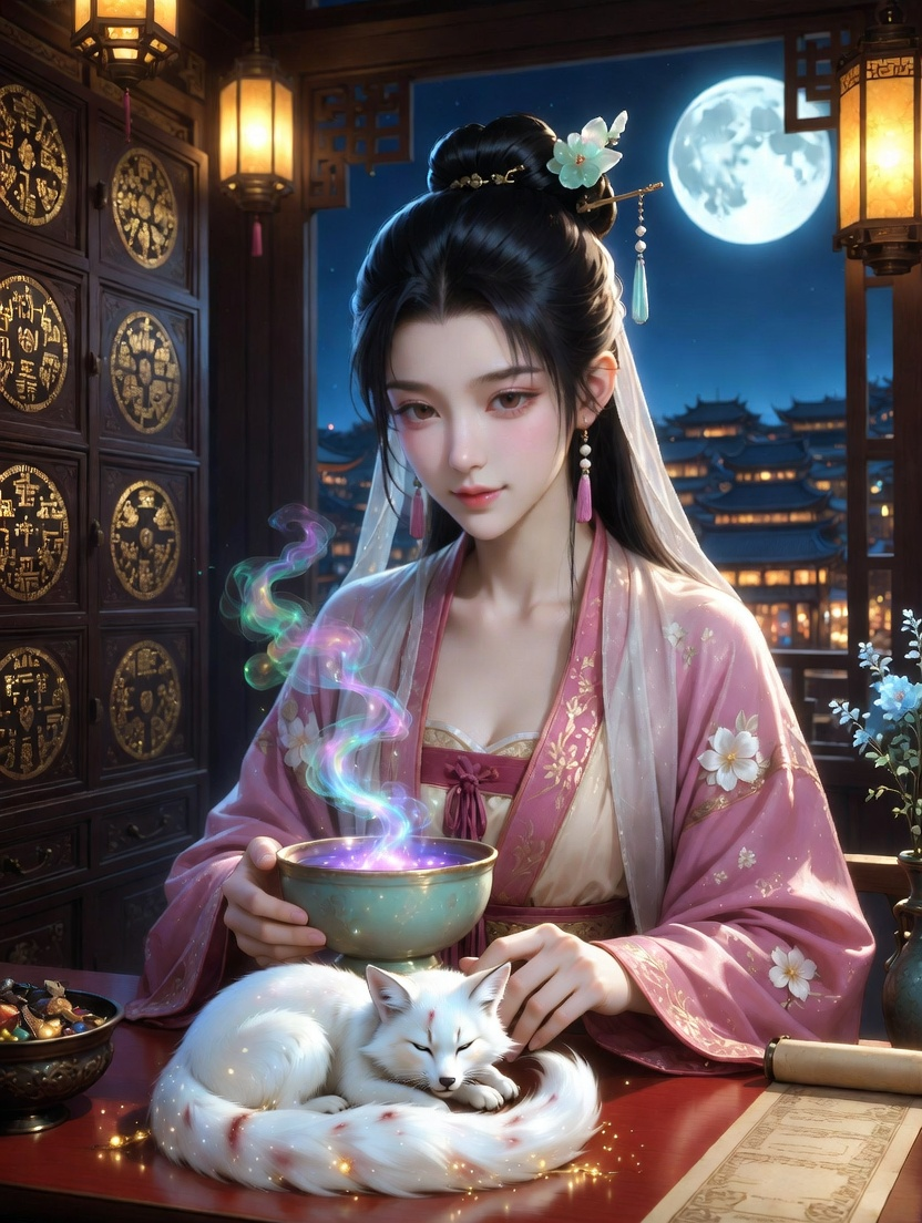 لي شو - طبيبة الأرواح في تشانغآن - AI Character Card