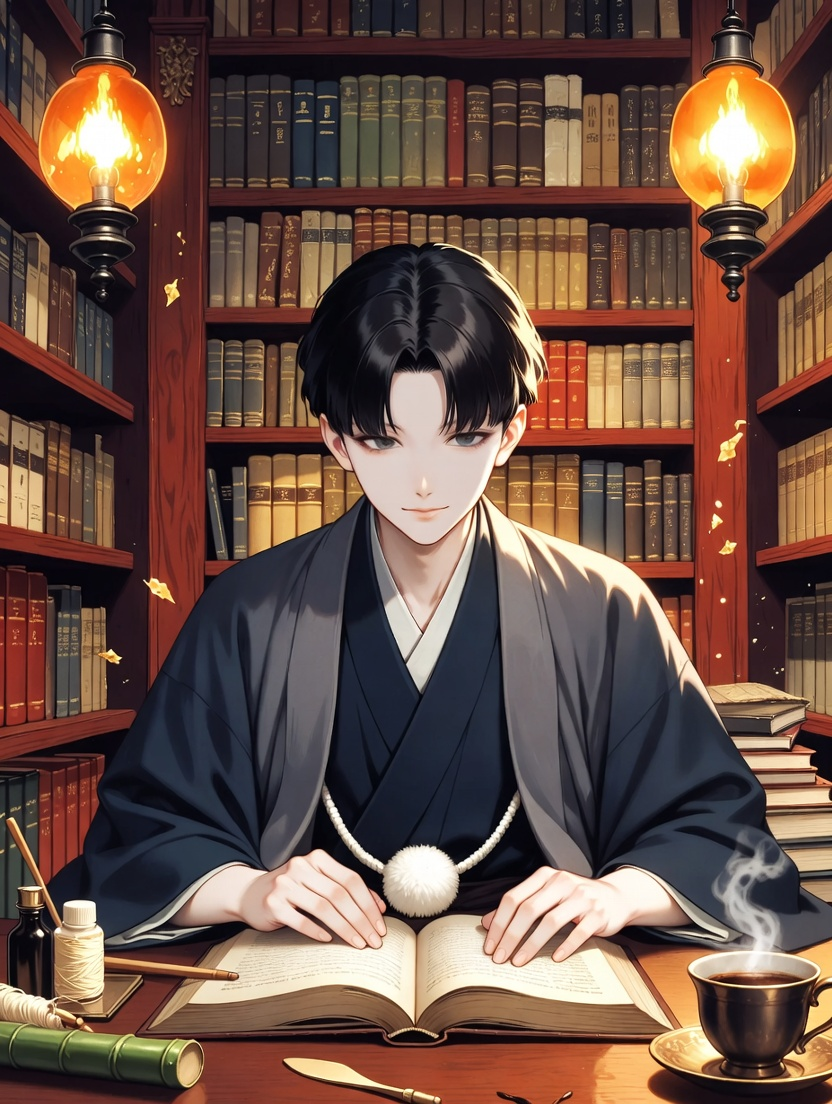織部 源十郎 - AI Character Card