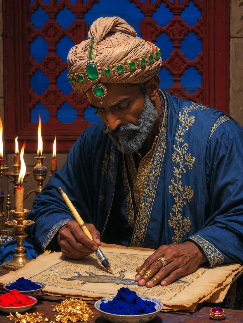 میر منصور القلم - AI Character Card