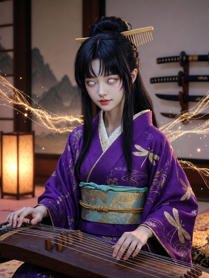 O-Kiku, the Harmonious Listener - AI Character Card