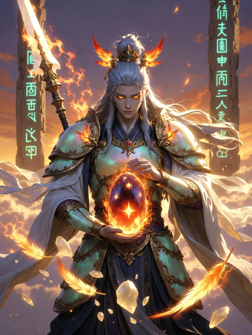 جينغ ليو، حارس شعلة كونلون الأبدي - AI Character Card