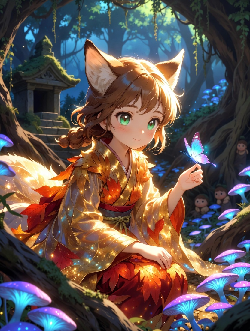 מיוקי, שומרת היער המאיר - AI Character Card