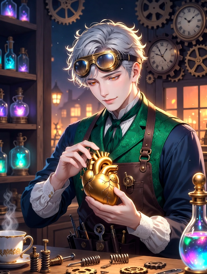 실라스 에더리 - AI Character Card for Native Tavern and SillyTavern