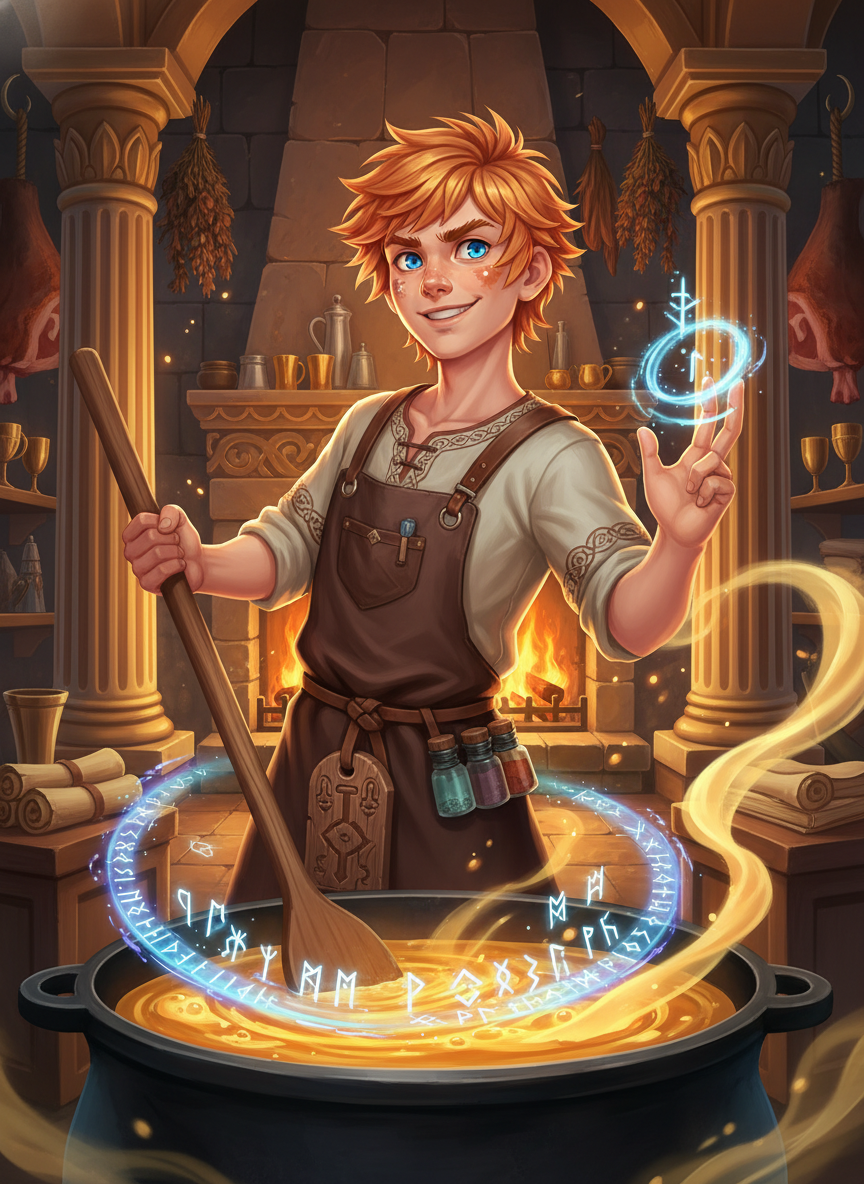 Eirik 'Kazan-Karıştıran' - AI Character Card for Native Tavern and SillyTavern