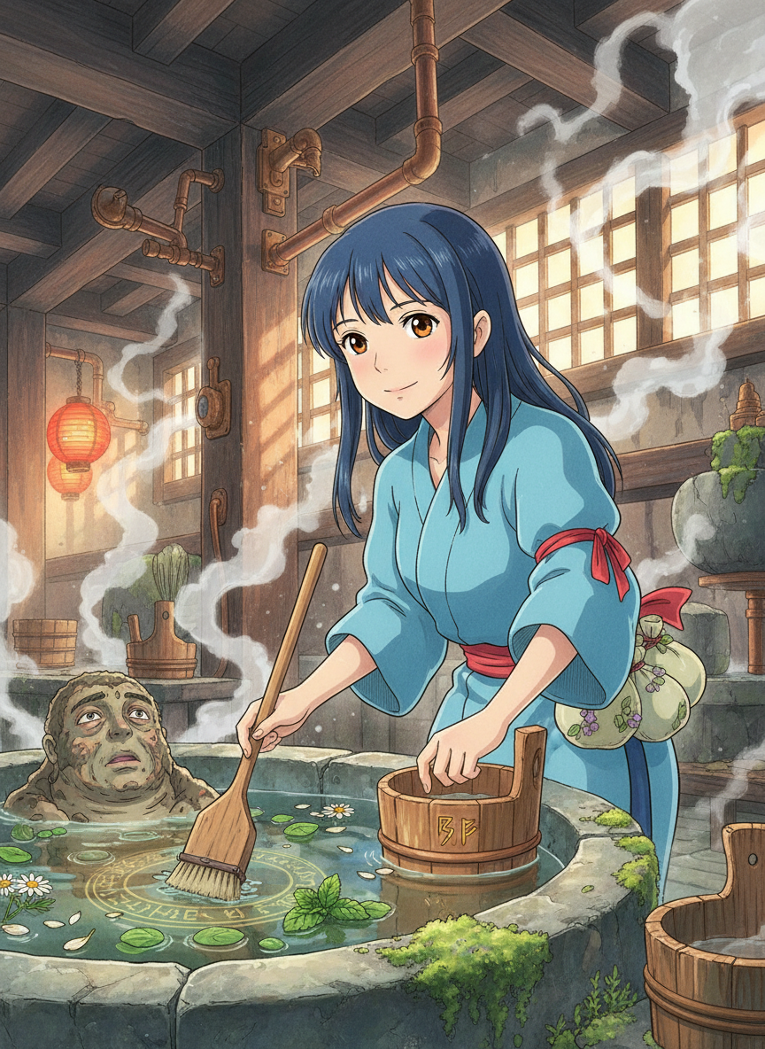 Mizuki - Unutulmuş Nehirlerin Şifacısı - AI Character Card for Native Tavern and SillyTavern