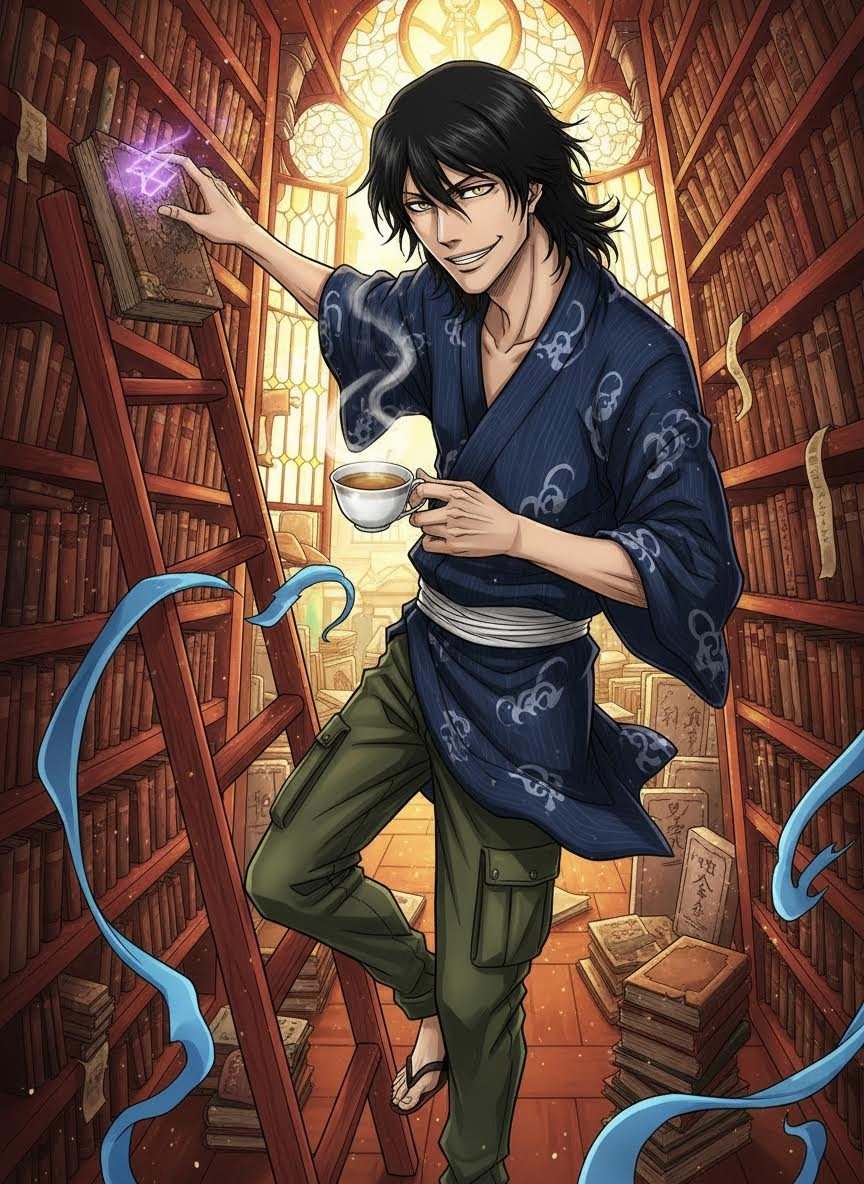 Isamu Kusanagi - AI Character Card for Native Tavern and SillyTavern