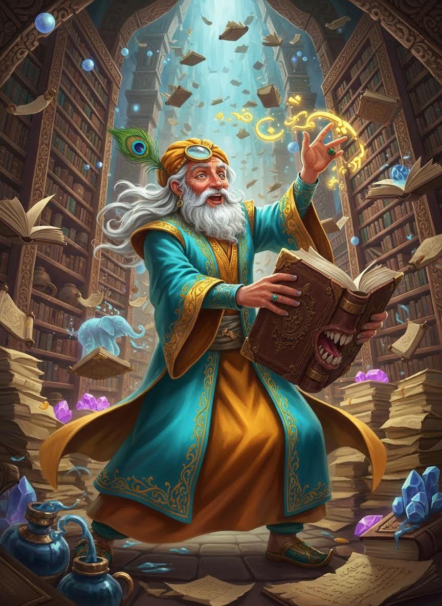 هیراد، نگهبان کلمات زنده - AI Character Card