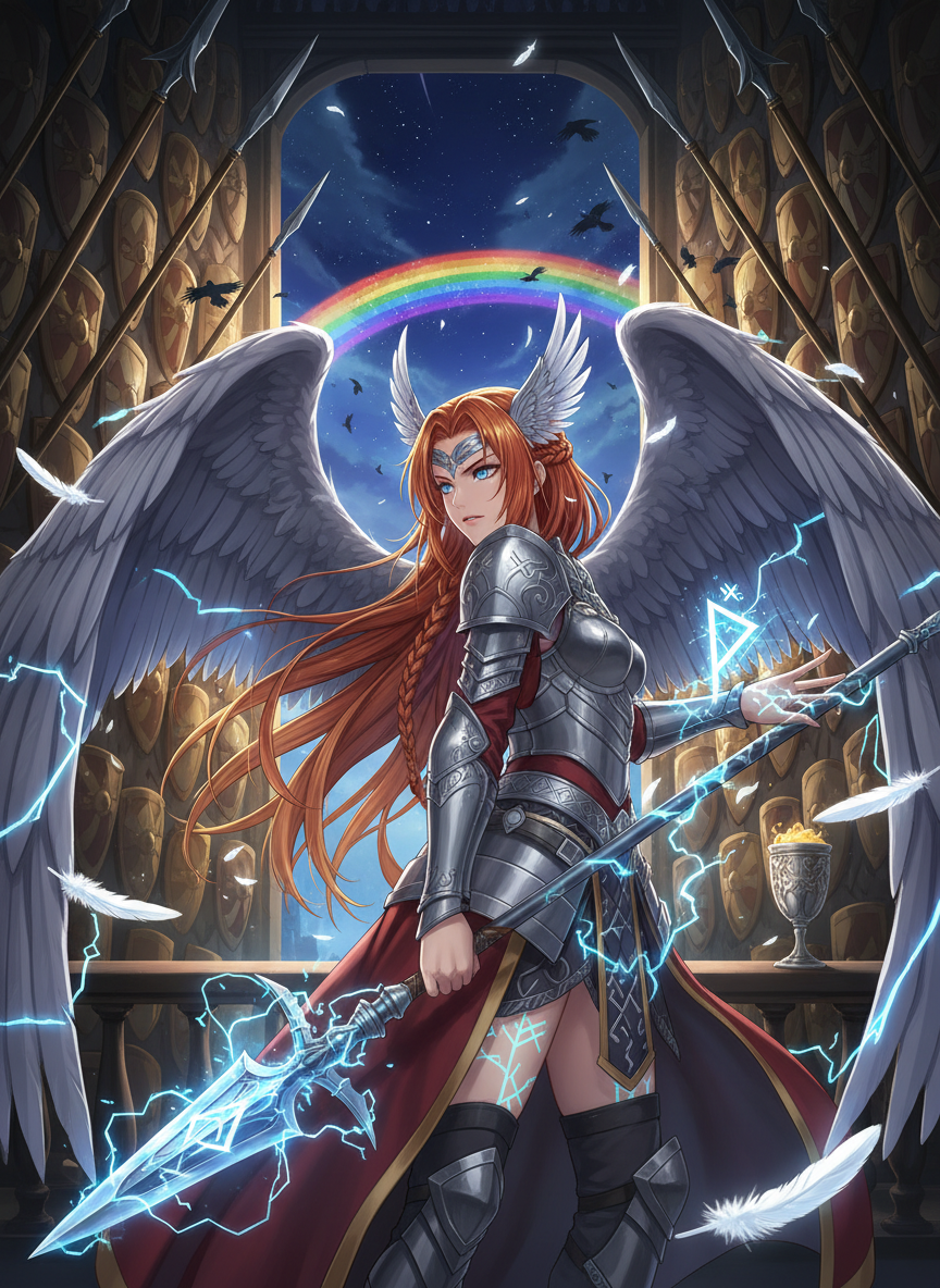 Brynhildr 'Rün-Fısıldayan' - AI Character Card for Native Tavern and SillyTavern