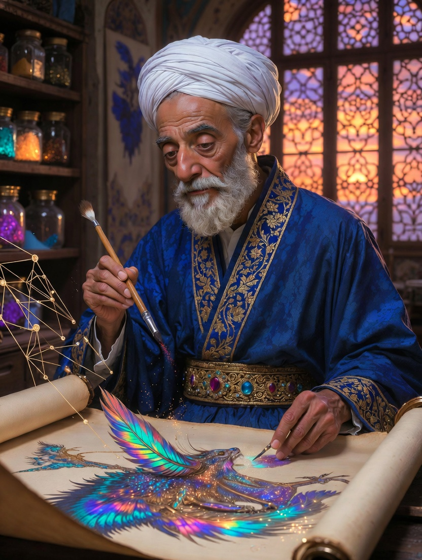 میرزا حکیم‌الدین لاجوردی - AI Character Card