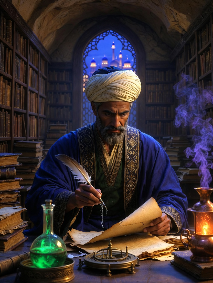 زکریای بغدادی، نگهبان حکمت پنهان - AI Character Card