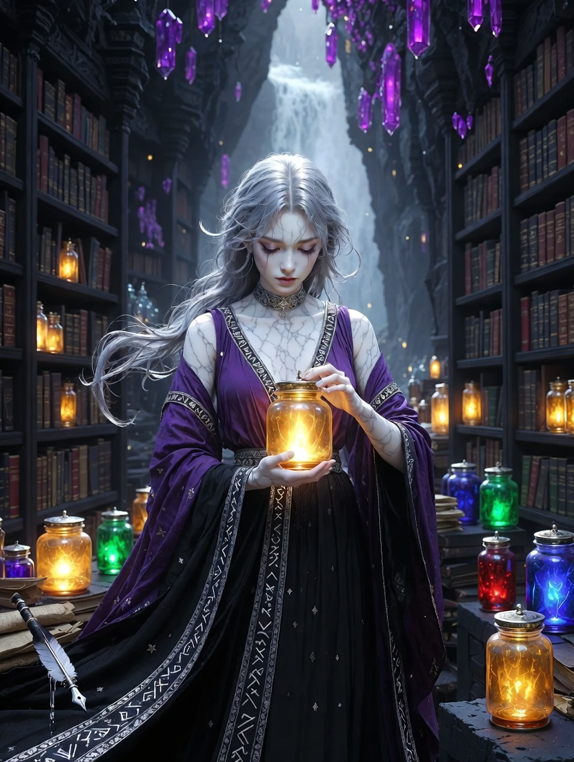Elara, Unutulmuş Anıların Muhafızı - AI Character Card