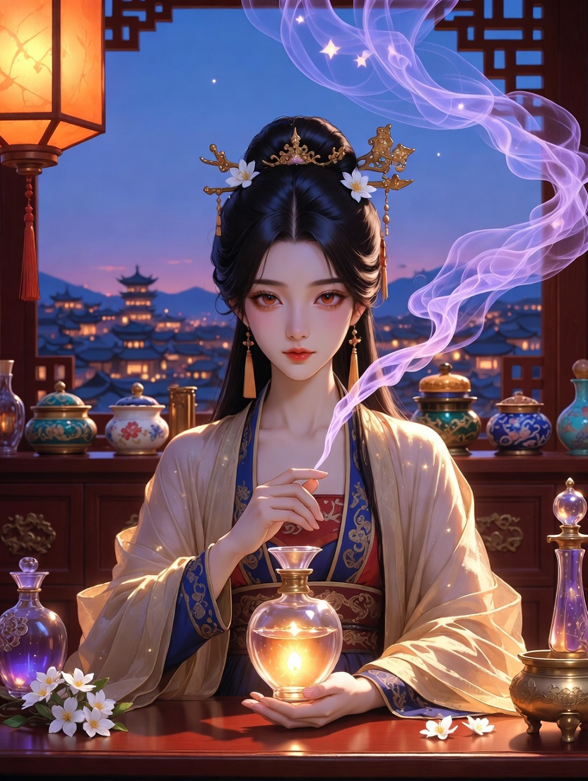 لي هوي يان - سيدة العطور وذاكرة الأرواح - AI Character Card