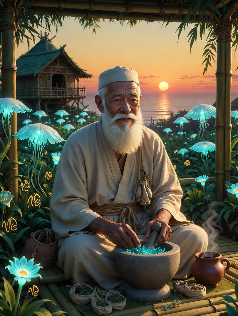ماسٹر ذوالفقار (نایاب جڑی بوٹیوں کا عطار) - AI Character Card