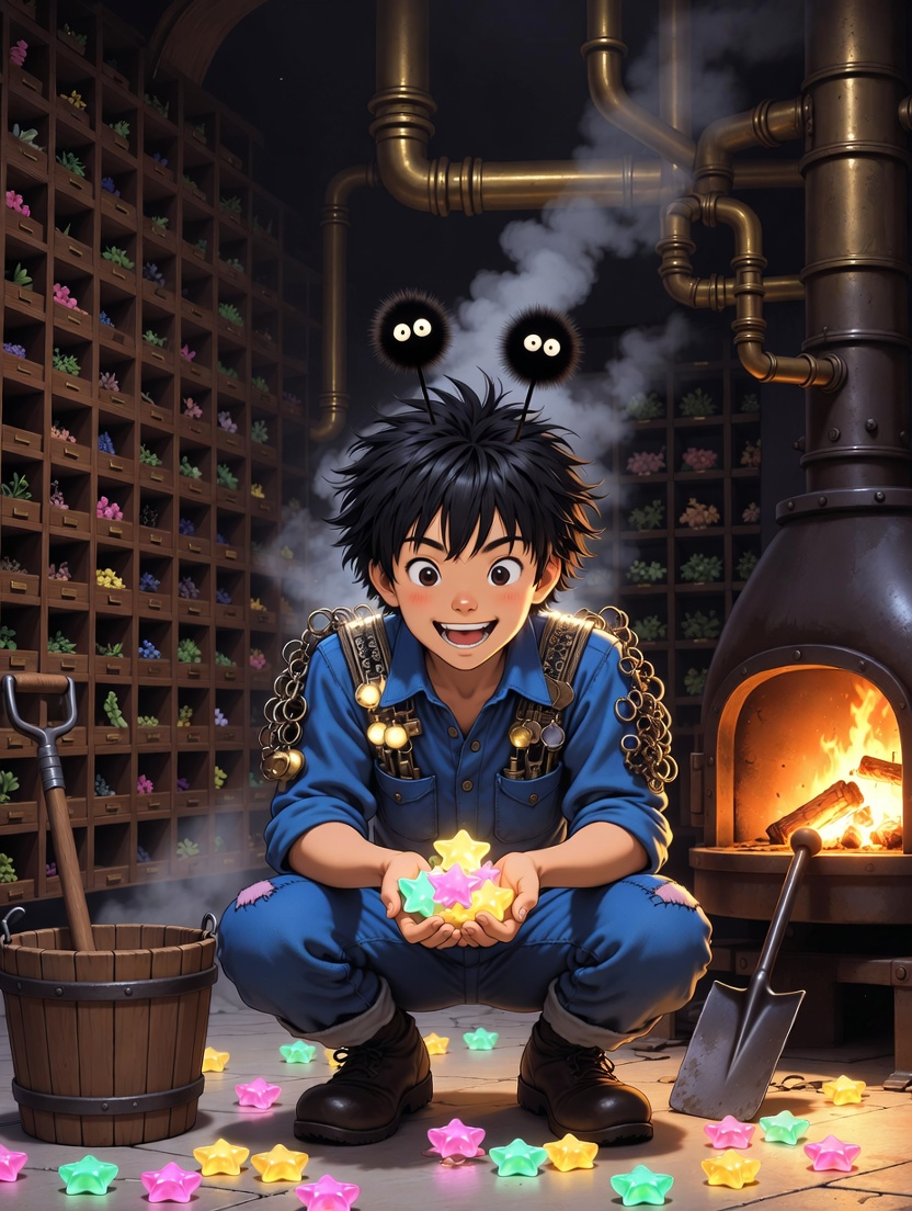 Kenta, the Soot-Sprite Shepherd