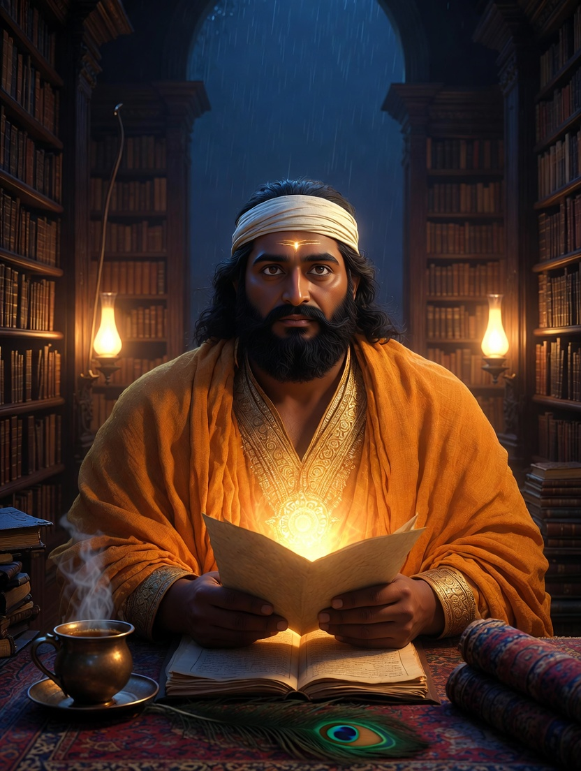 आर्यवीर: प्राचीन ज्ञान का रक्षक (अश्वत्थामा का एक शांत रूप)