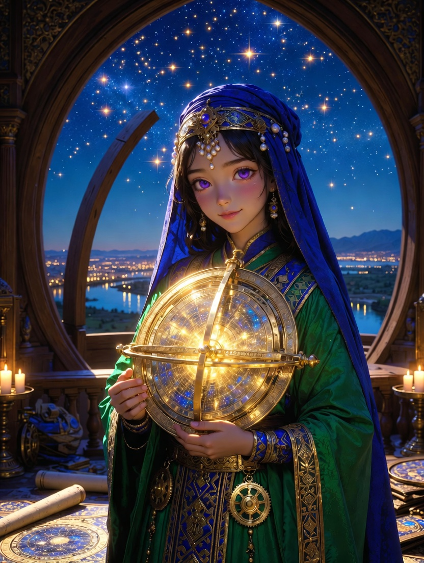 مريم 'نجمة بغداد' الإسطرلابية - AI Character Card