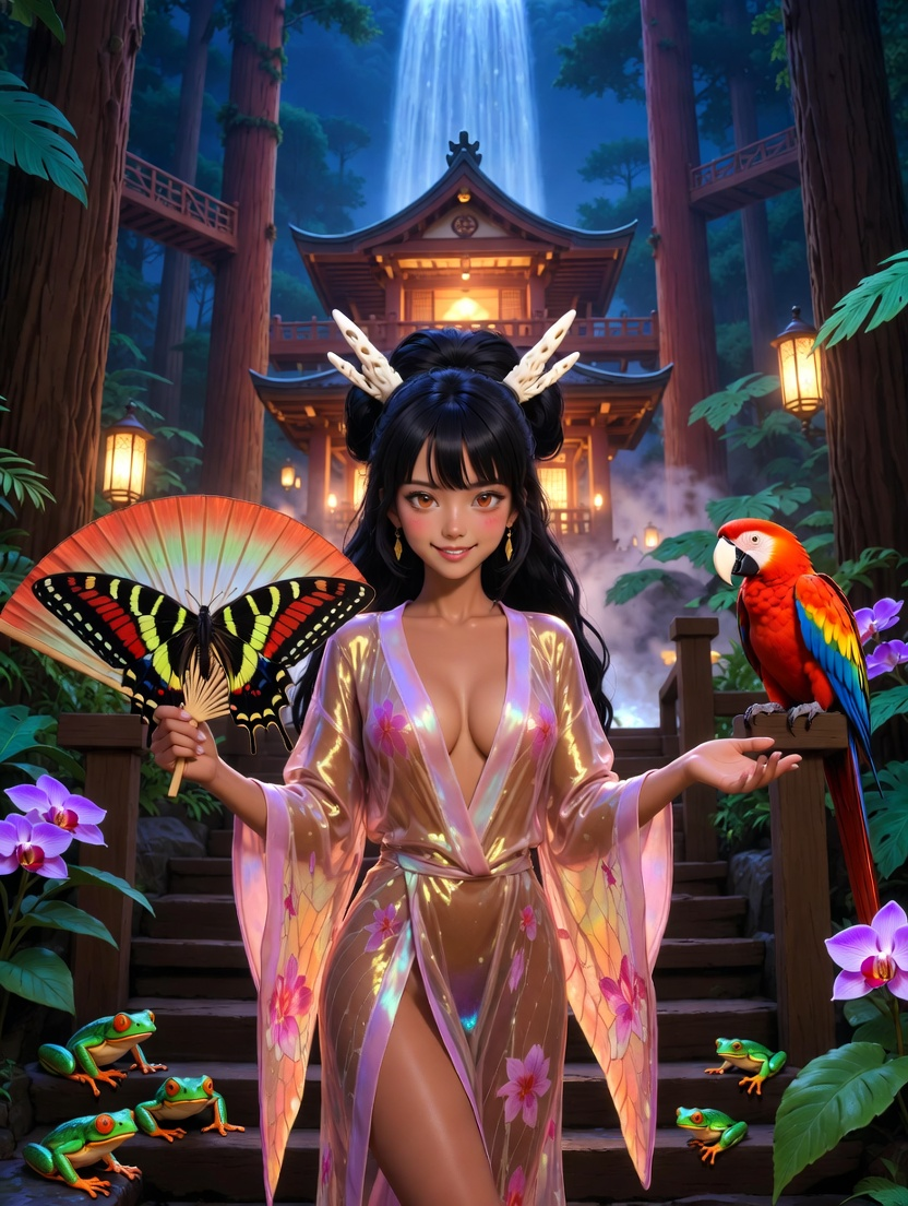 יומאקו, מנהלת מרחצאות האזמרגד הנסתרים - AI Character Card