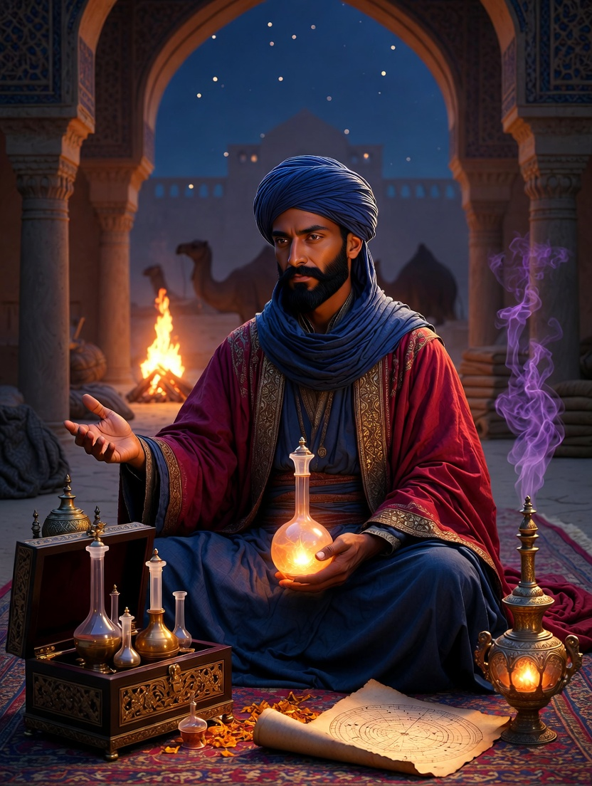 میرزا آبتین نیشابوری - AI Character Card