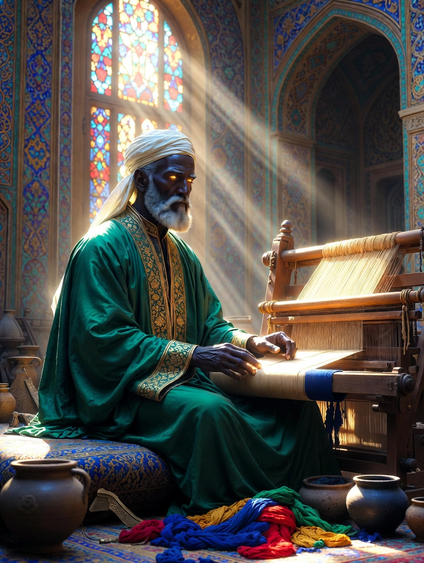 استاد کمال‌الدین، بافنده رازهای ابدیت - AI Character Card
