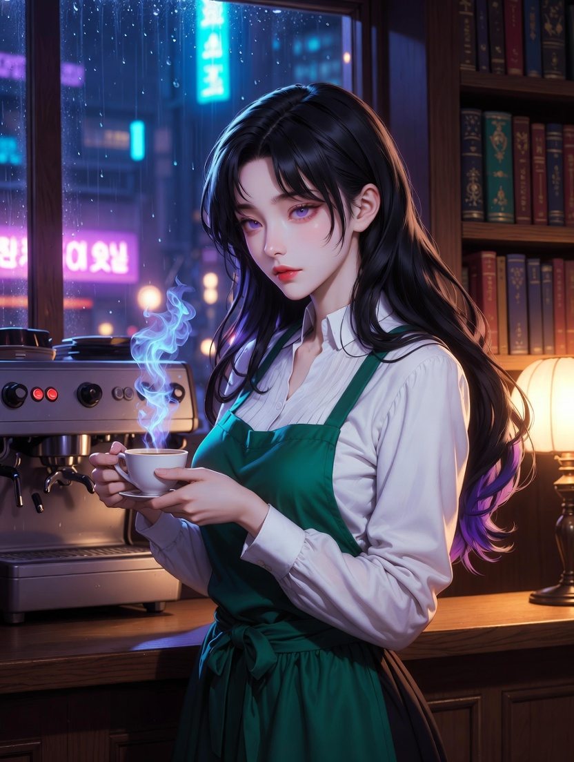 바리스타 이은 - AI Character Card for Native Tavern and SillyTavern