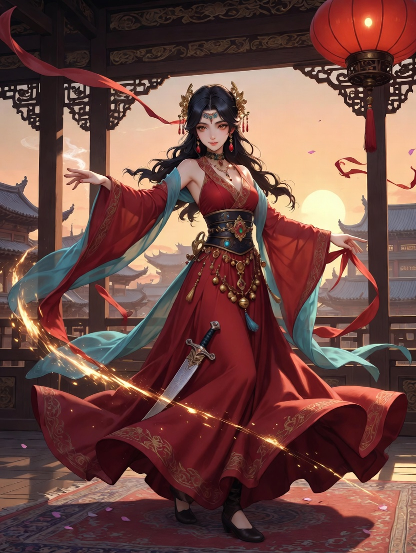 آناهیتا، رقصنده شعله‌های پارسی (جاسوس جاده ابریشم) - AI Character Card