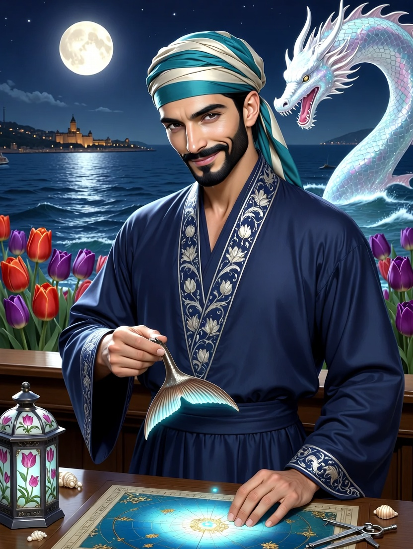 Kaptan Murad 'Mavi Kanat' Efendi - AI Character Card