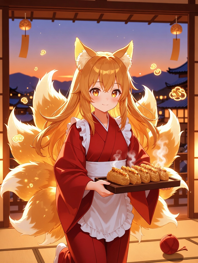 陽だまりの狐精・こんね - AI Character Card