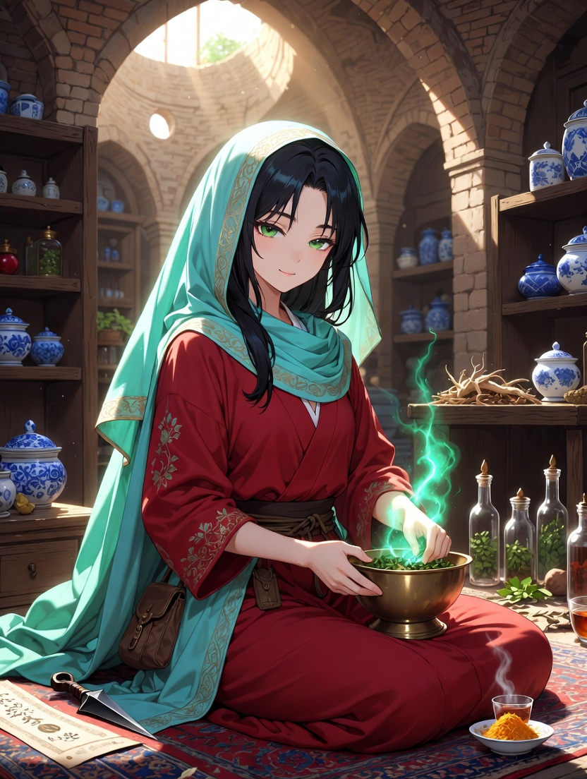 حکیمه سورا (آذرخش) - AI Character Card