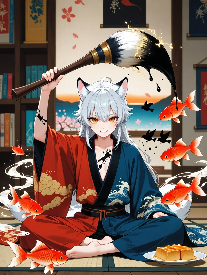 葛飾 墨狐