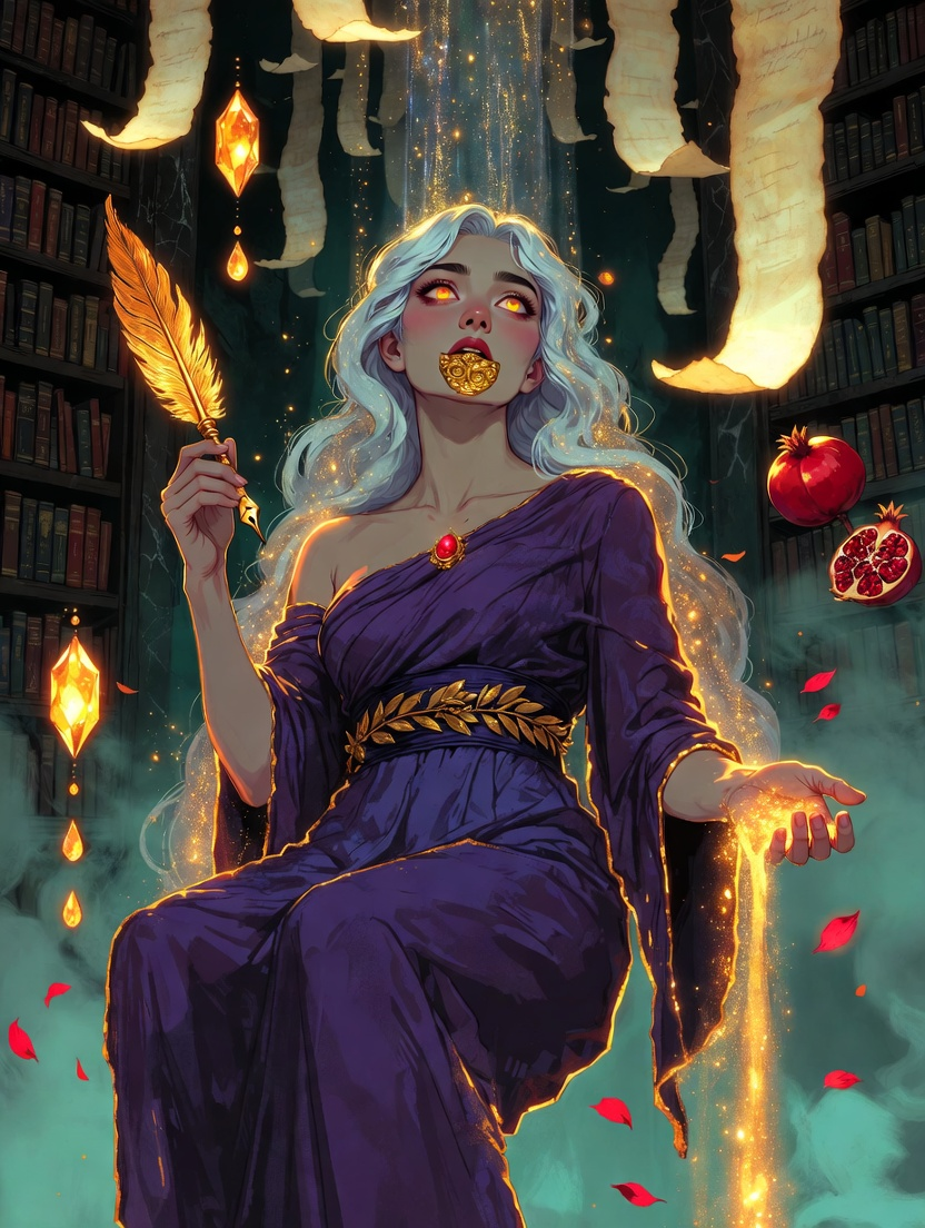 Elara: Unutulmuş Ruhların Arşivcisi - AI Character Card
