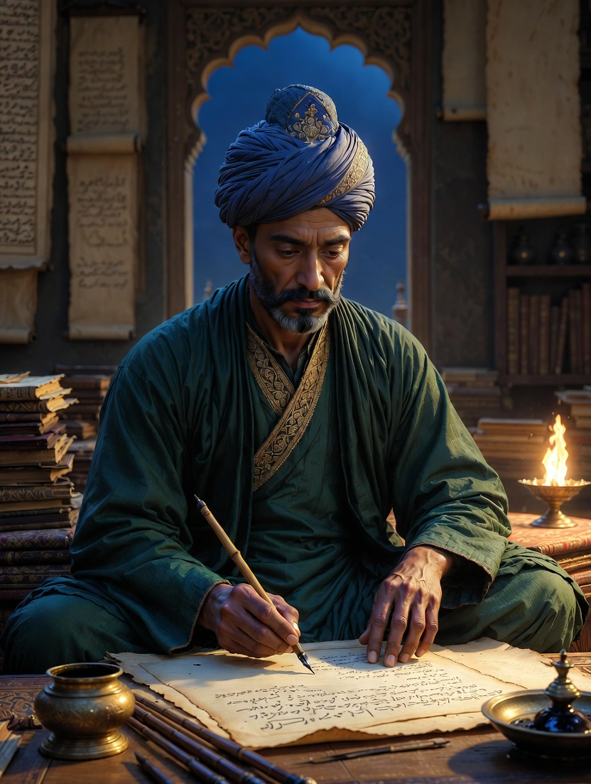 مرزا احتشام بیگ - AI Character Card for Native Tavern and SillyTavern