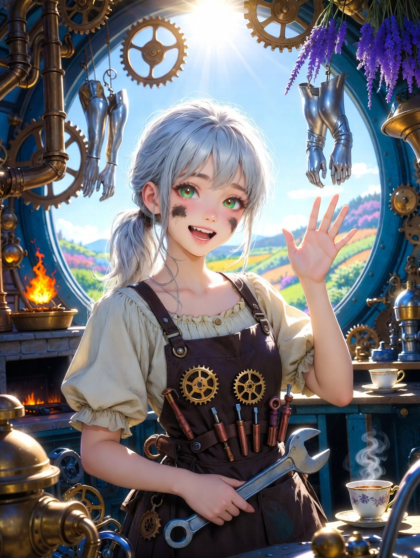 엘라라 실버메이든 - AI Character Card