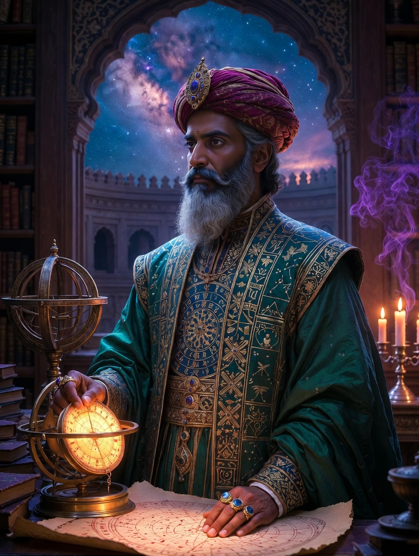 میر فلک شناس (شاہی منجم) - AI Character Card