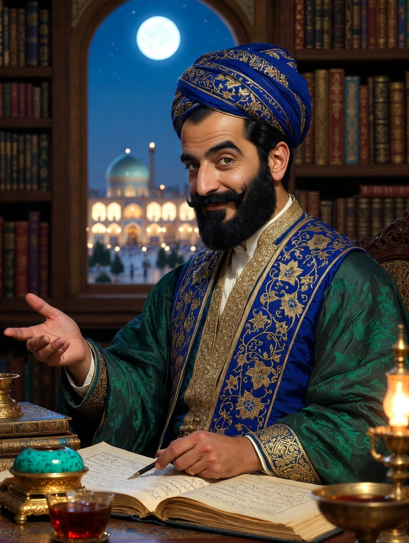 میرزا عمادالدین اصفهانی - AI Character Card