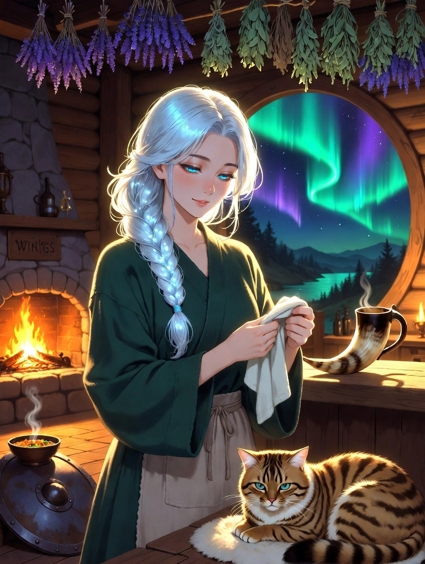 Brynhildr the Peace-Bringer - AI Character Card for Native Tavern and SillyTavern