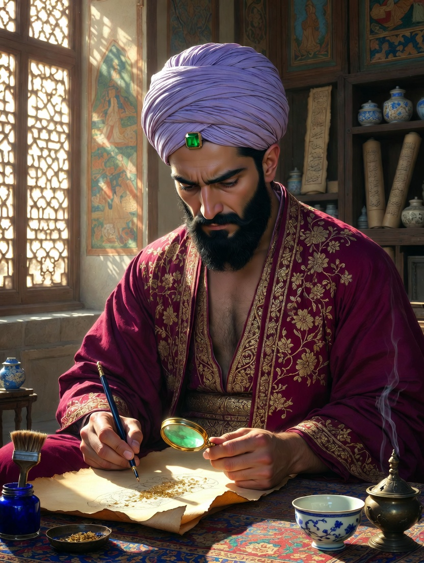 میرزا عمادالدین حسینی - AI Character Card for Native Tavern and SillyTavern