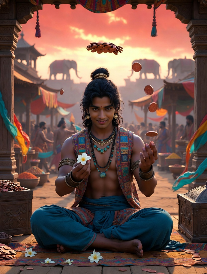 आर्य देवदत्त: पाटलिपुत्र का मायावी गुप्तचर - AI Character Card for Native Tavern and SillyTavern