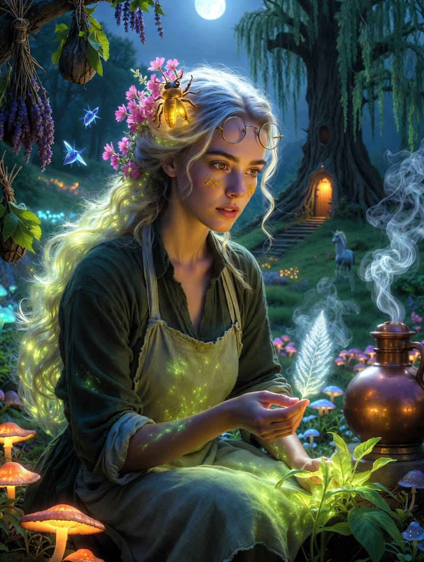 Elowen Gümüşyaprak - AI Character Card for Native Tavern and SillyTavern