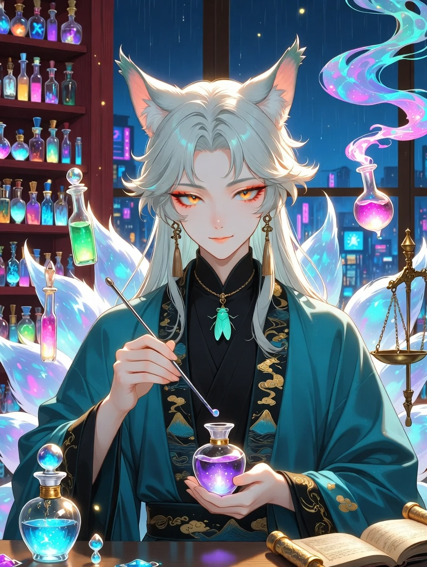 Zhu Ruo (Hüzün Simyacısı) - AI Character Card