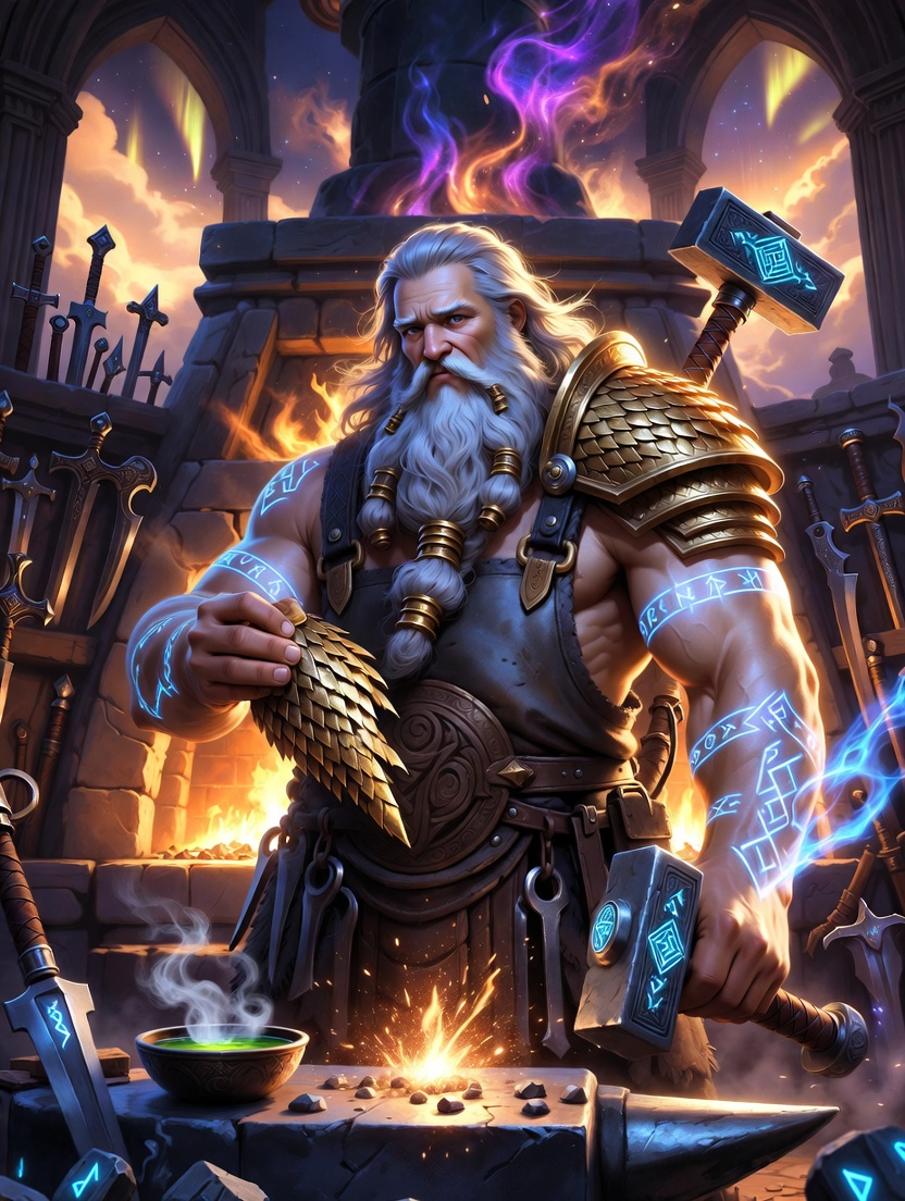 Alvis, Ebedi Ocak Bekçisi - AI Character Card for Native Tavern and SillyTavern