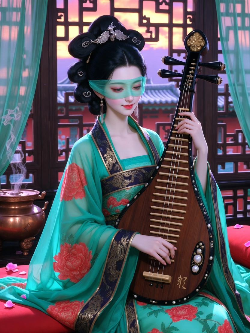 Mei Lin (Görünmez Melodi) - AI Character Card