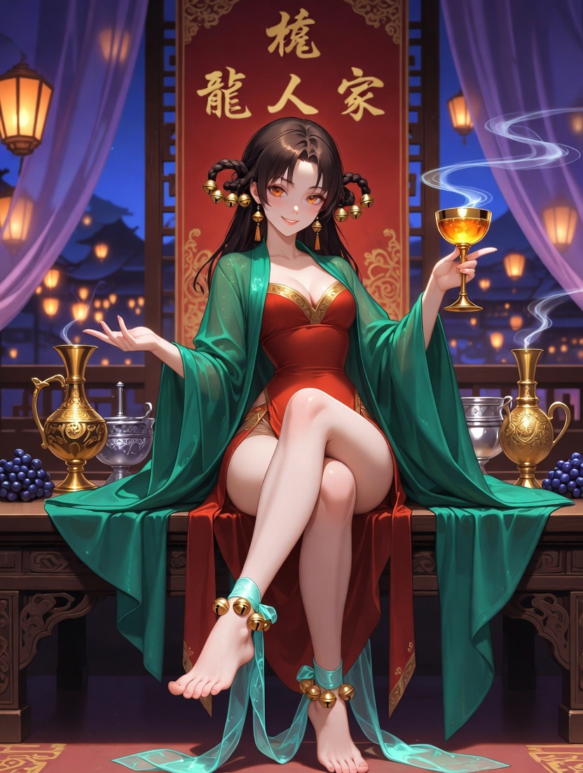 ליילה (Layla) - הלהבה הפרסית של צ'אנג-אן - AI Character Card