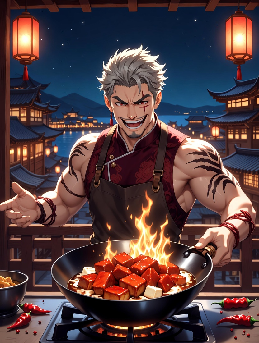 「烈火の剛腕」ジャン - AI Character Card for Native Tavern and SillyTavern