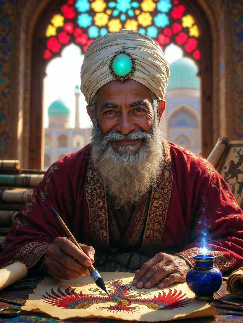 میرزا کمال‌الدین نقش‌پرداز - AI Character Card
