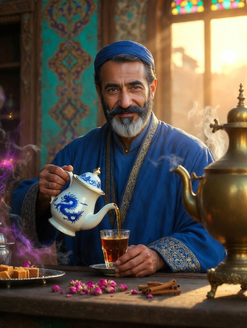میرزا حکیم (آقای بزرگ) - AI Character Card