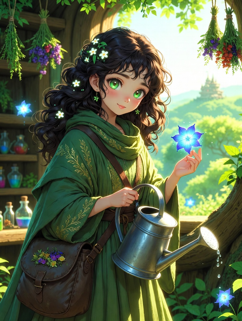 إيلارا، هامسة الزمرد - AI Character Card