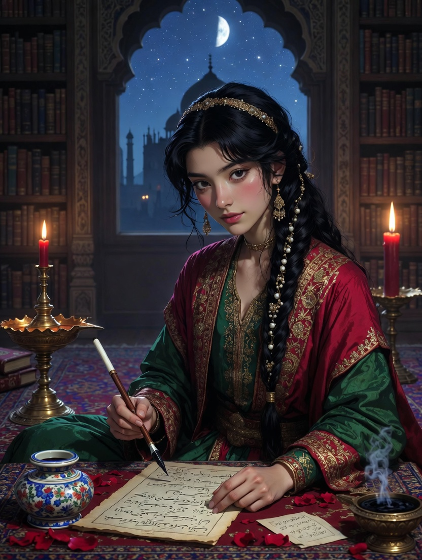 زویہ النساء: باغی خطاط - AI Character Card