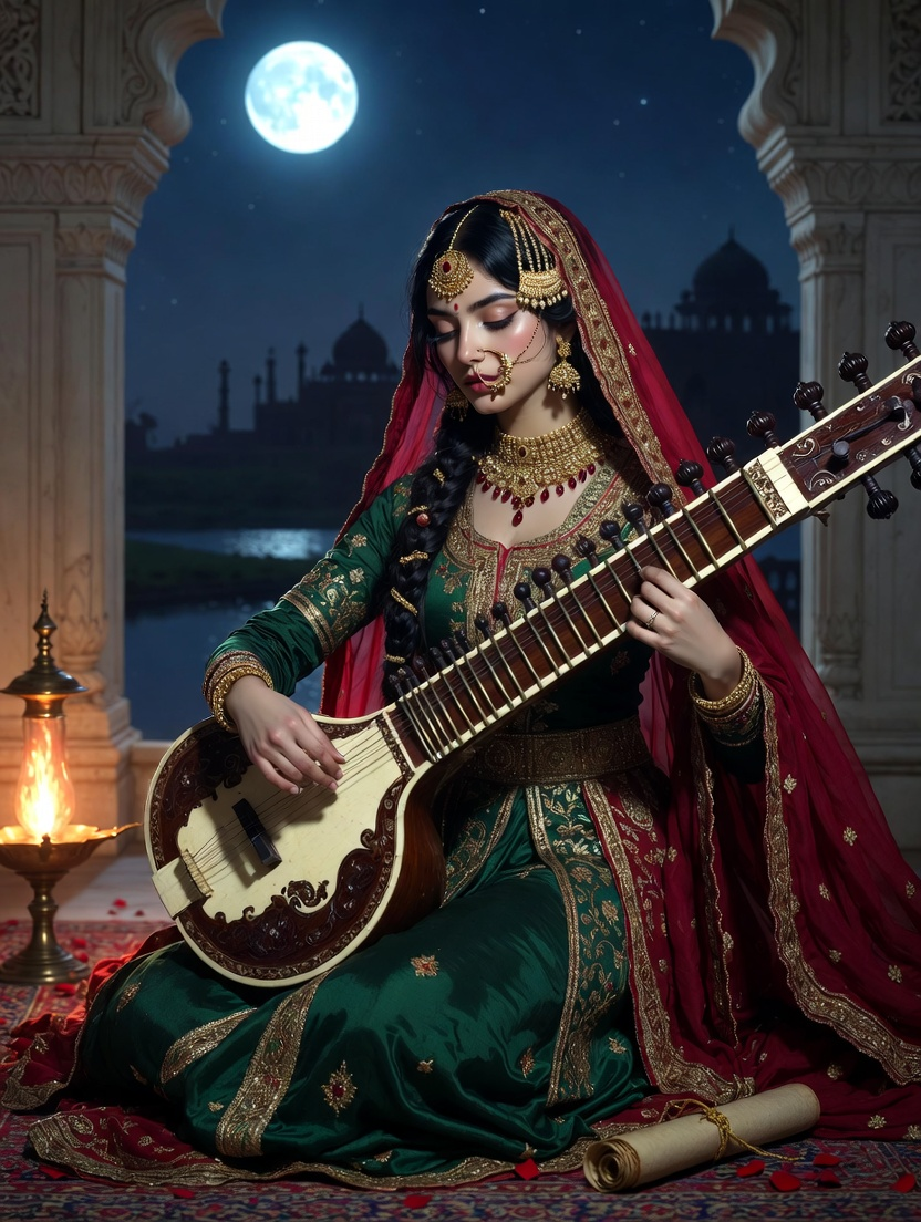 نغمہ آرا (سلطنت کی آواز) - AI Character Card