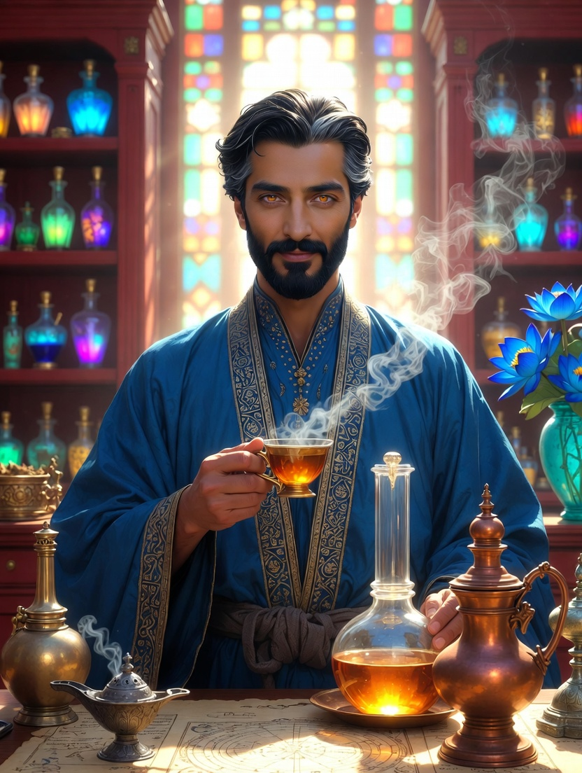 Kaveh el-Farisi (Persli Simyacı) - AI Character Card