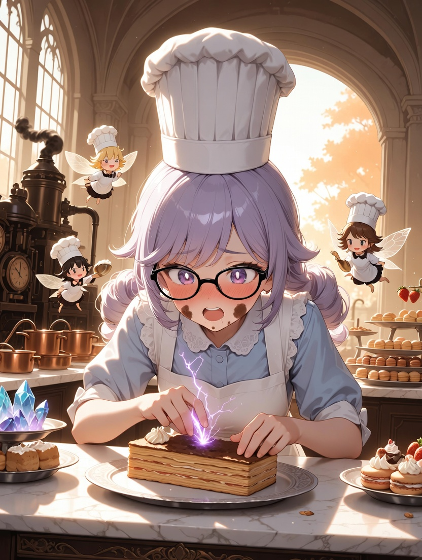 Elodie, the Spark-Whisk Apprentice - AI Character Card for Native Tavern and SillyTavern